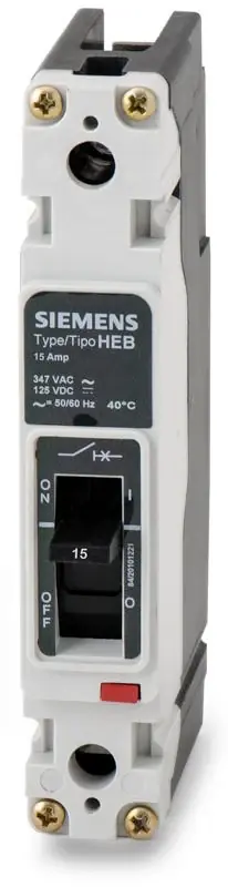 Buy Direct Siemens HEB1B015B - 15A 1 Pole Molded Case Circuit Breaker