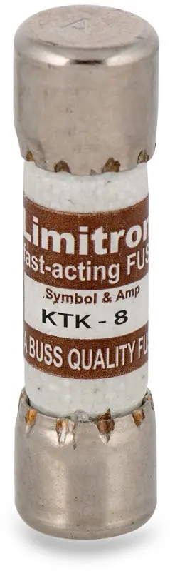 Eaton Bussmann KTK-8 Fast Acting Midget Fuse Weekend Sale