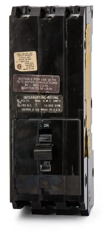 Must Have Square D Q1330 - 30A 3 Pole Molded Case Circuit Breaker