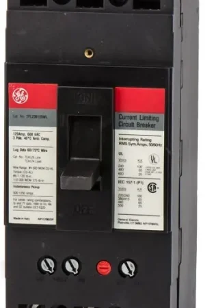 Today Only ABB / General Electric TFL236125 - 125A 3 Pole Molded Case Circuit Breaker