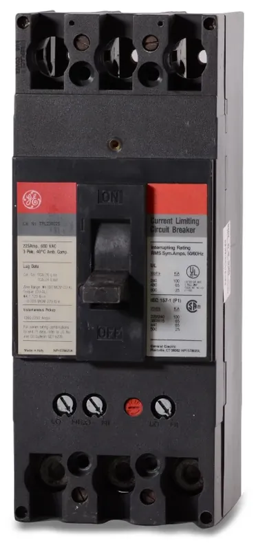 ABB / General Electric TFL236225 - 225A 3 Pole Molded Case Circuit Breaker Latest