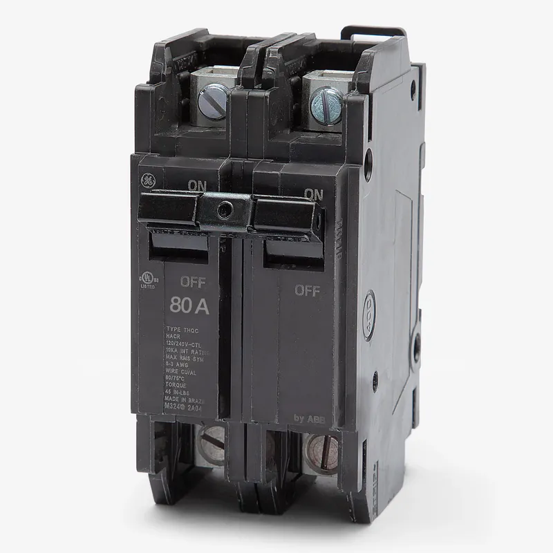Direct From Factory ABB / General Electric THQC2180WL - 80A 2 Pole Molded Case Circuit Breaker