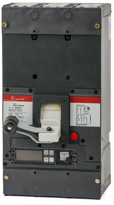 Time-Limited ABB / General Electric SKLC3608L4XX - 800A 3 Pole Molded Case Circuit Breaker