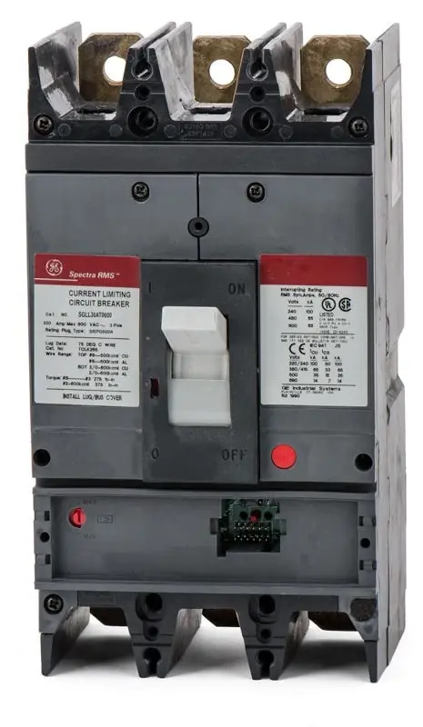 ABB / General Electric SGLL36AT0600 - 600A 3 Pole Molded Case Circuit Breaker Hot Deal