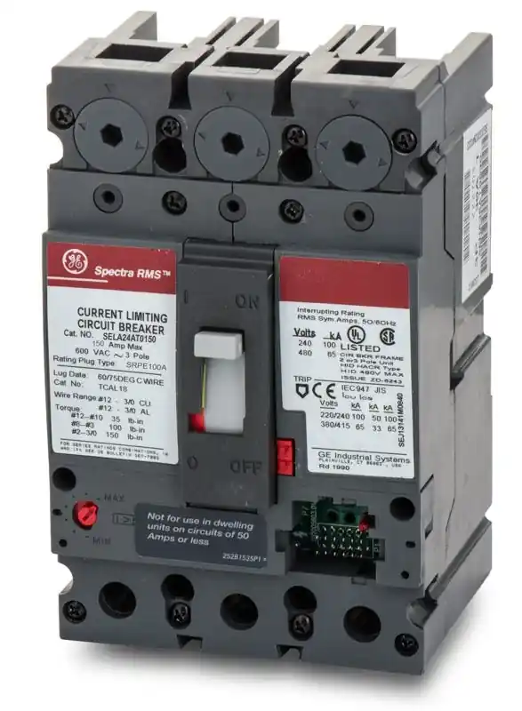 ABB / General Electric SELA24AT0150 - 150A 2 Pole Molded Case Circuit Breaker Save Now