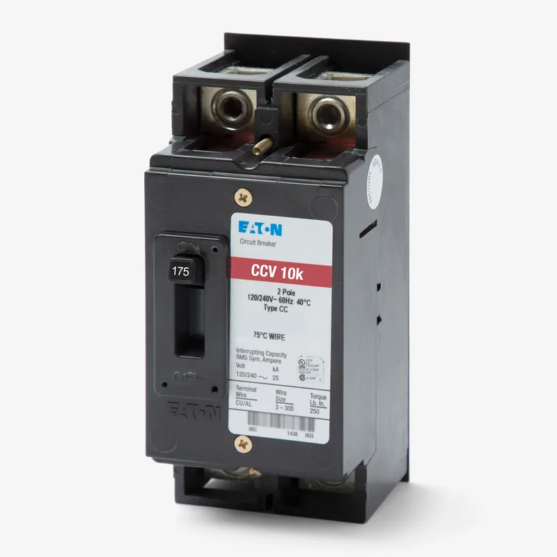 Eaton / Cutler-Hammer CCV2175 - 175A 2 Pole Molded Case Circuit Breaker Exclusive Offer