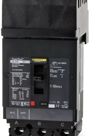 Best Choice Square D HLA36040SA - 40A 3 Pole Molded Case Circuit Breaker