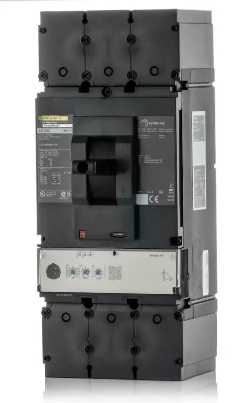 Square D LGL36600U31X - 600A 3 Pole Molded Case Circuit Breaker Final Sale