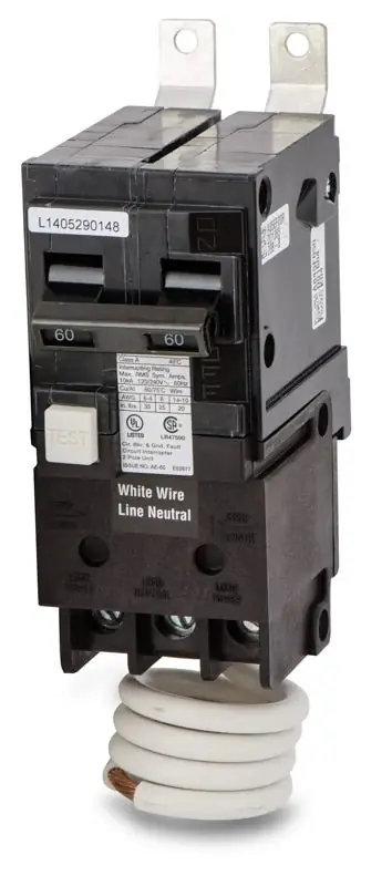 Siemens BF260 - 60A GFCI Molded Case Circuit Breaker Certified