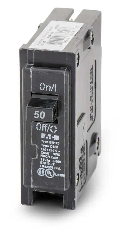 In Demand Eaton / Cutler-Hammer BR150 - 50A 1 Pole Miniature Circuit Breaker