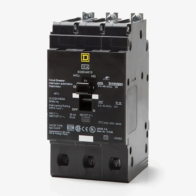 Square D EDB34015 - 15A 3 Pole Miniature Circuit Breaker Best Choice
