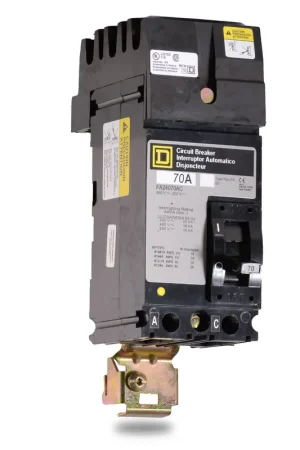 Crafted Square D FA24070AC - 70A 2 Pole Molded Case Circuit Breaker