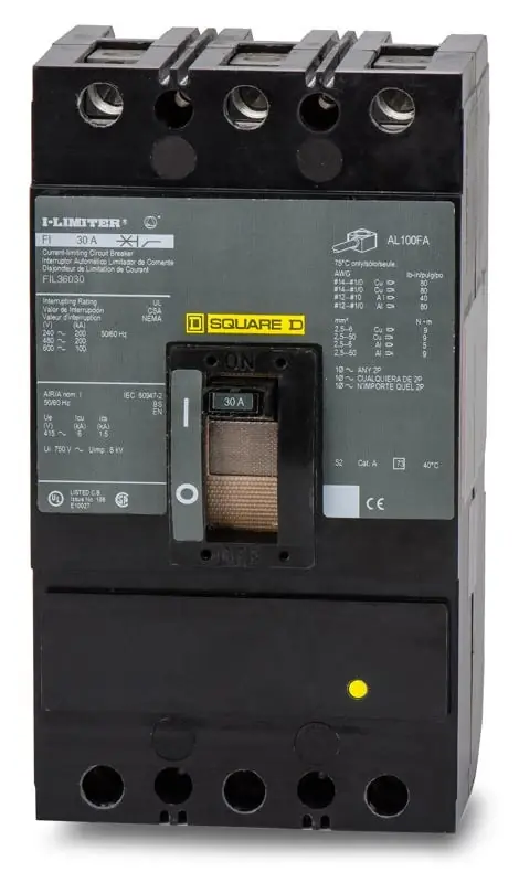 Square D FIL36030 - 30A 3 Pole Molded Case Circuit Breaker Premium
