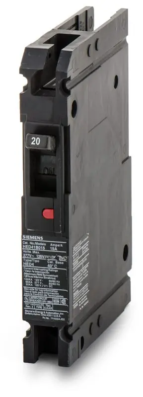 Siemens HED41B020 - 20A 1 Pole Molded Case Circuit Breaker Special Offer