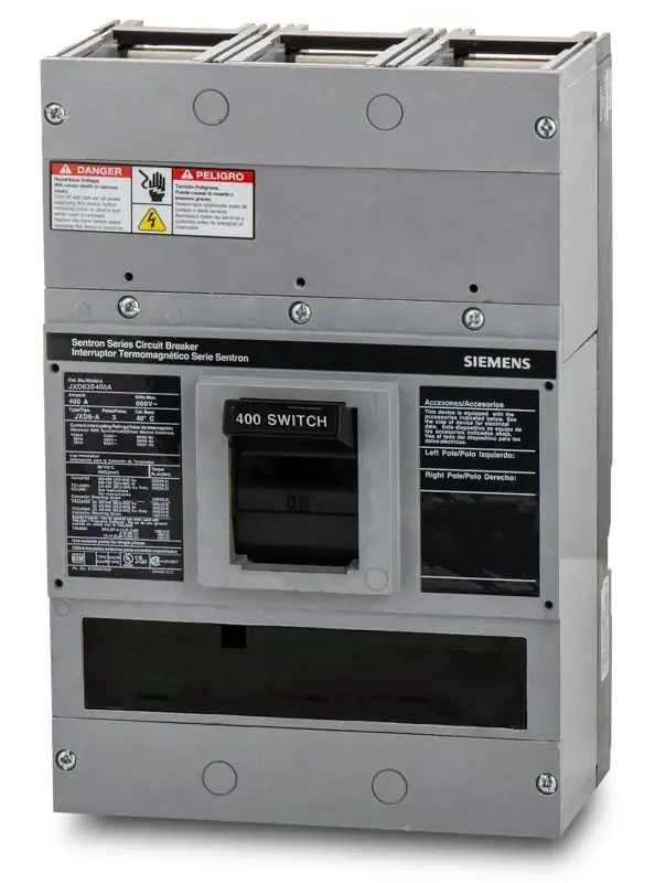 Fan Favorite Siemens JXD63S400A - 400A 3 Pole Molded Case Switch