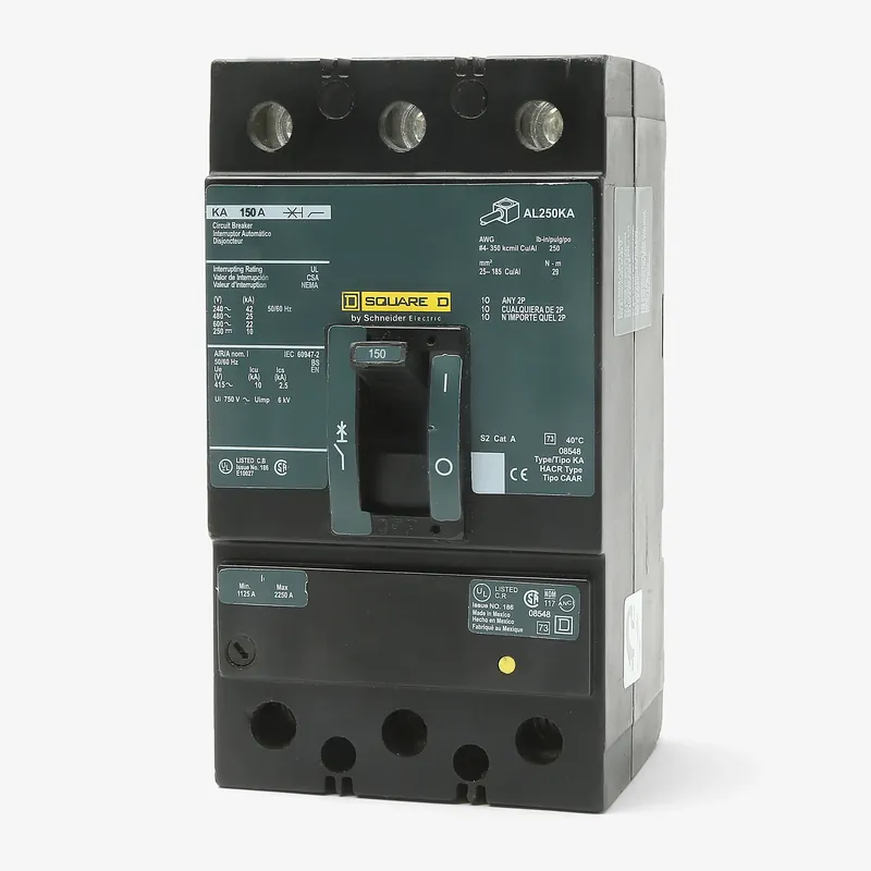 Square D KAL36150 - 150A 3 Pole Molded Case Circuit Breaker Buy Online
