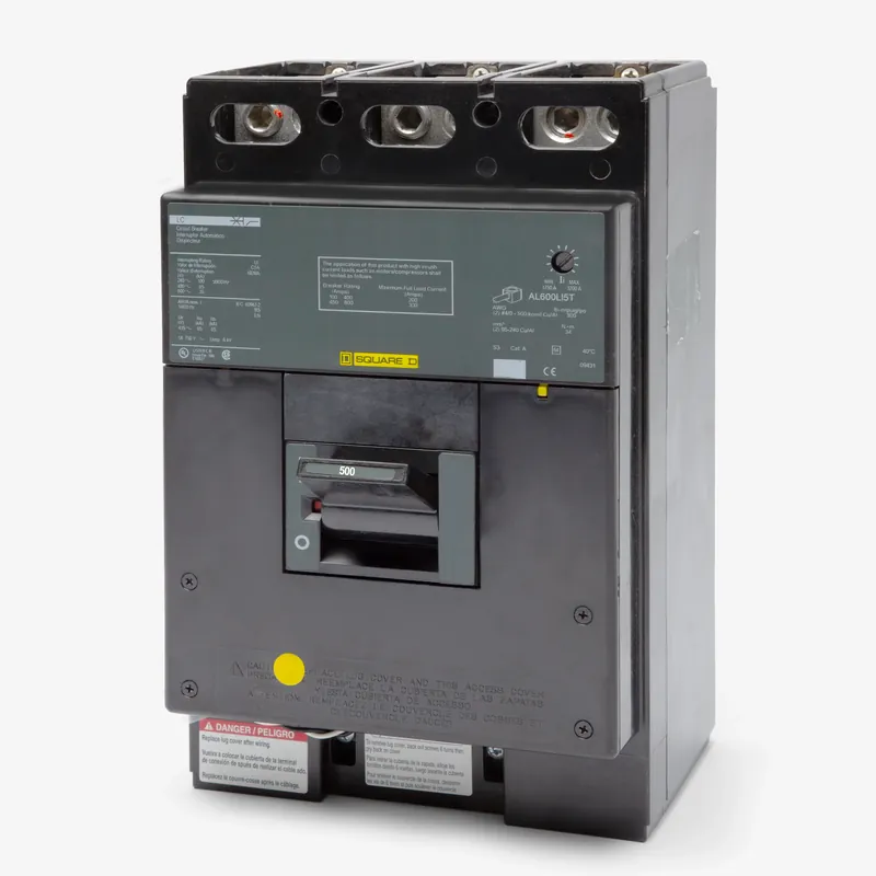 Free Returns Square D LCL36500 - 500A 3 Pole Molded Case Circuit Breaker