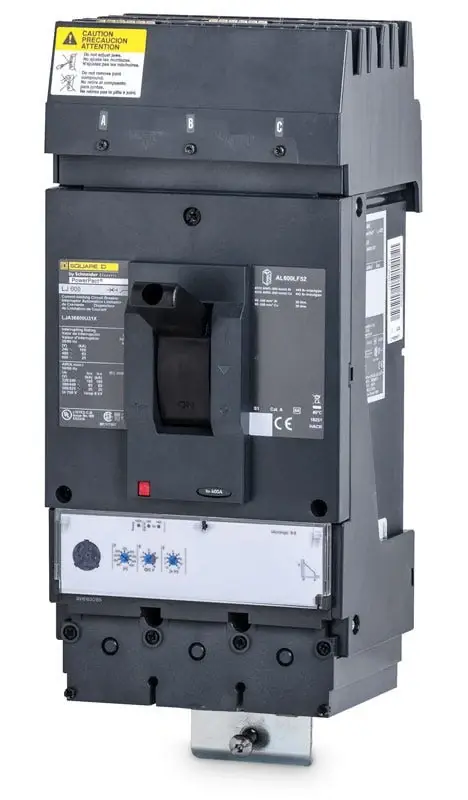 Place Order Square D LJA36600U31X - 600A 3 Pole Molded Case Circuit Breaker