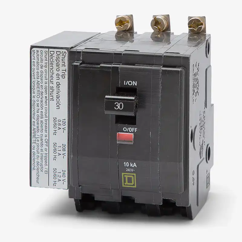 Square D QOB3301021 - 30A 3 Pole Miniature Circuit Breaker Fast Shipping