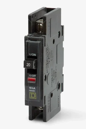Budget Square D QOU120 - 20A 1 Pole Miniature Circuit Breaker