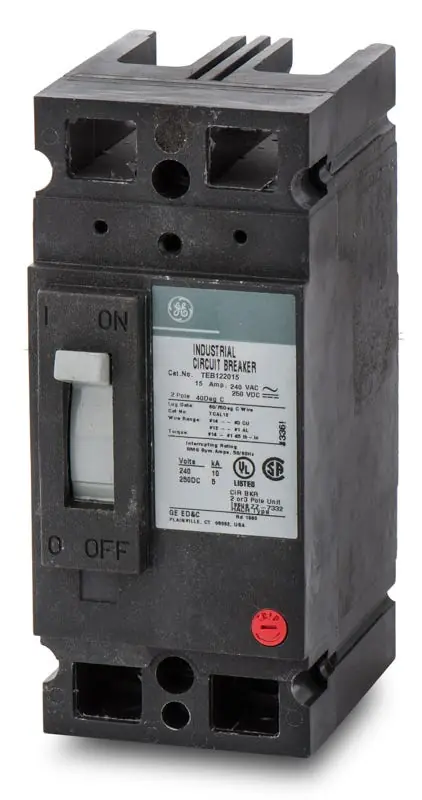 ABB / General Electric TEB122025 - 25A 2 Pole Molded Case Circuit Breaker High Quality