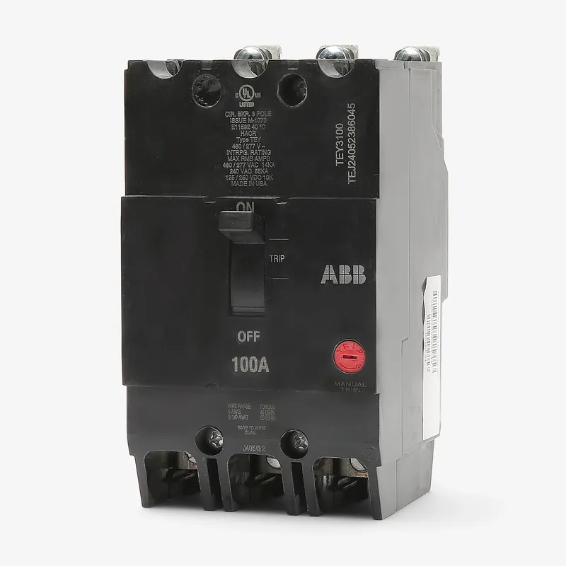 ABB / General Electric TEY3100 - 100A 3 Pole Miniature Circuit Breaker Next Day Delivery