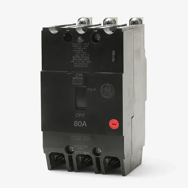 Low Price ABB / General Electric TEY380 - 80A 3 Pole Miniature Circuit Breaker