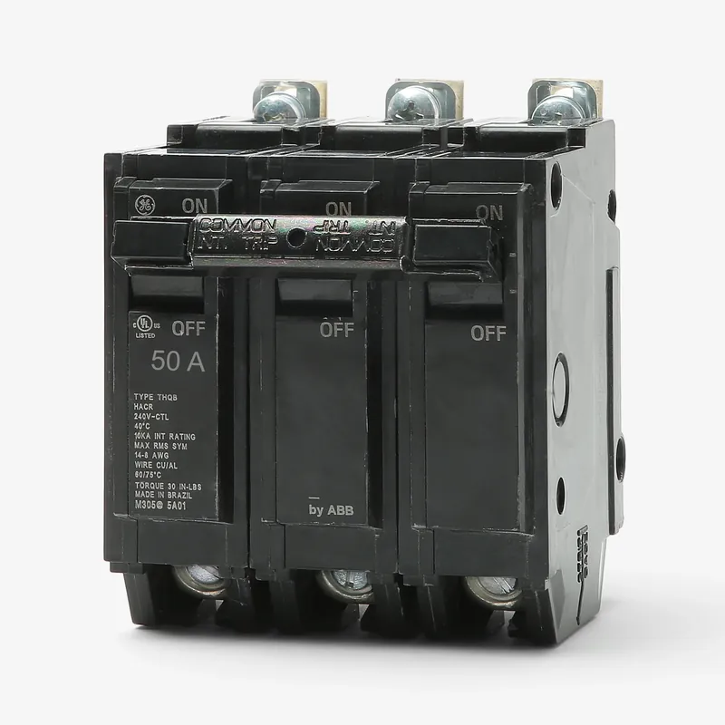 ABB / General Electric THHQB32050 - 50A 3 Pole Miniature Circuit Breaker Affordable