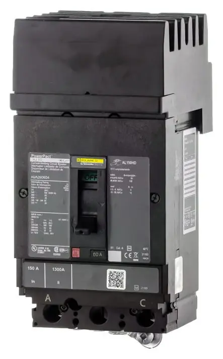 Square D HJA260604 - 60A 2 Pole Molded Case Circuit Breaker Deal