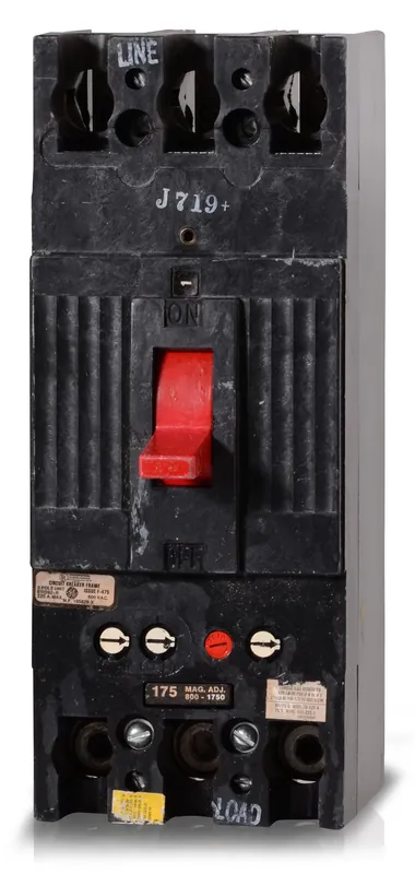 ABB / General Electric THFK236175 - 175A 3 Pole Molded Case Circuit Breaker Limited Time
