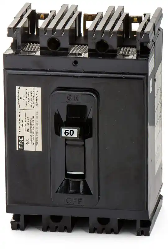Federal Pacific NE234060 - 60A 3 Pole Molded Case Circuit Breaker Hot Picks