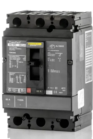 Sale Schneider Electric / Square D HDM36060 - 60A 3 Pole Molded Case Circuit Breaker