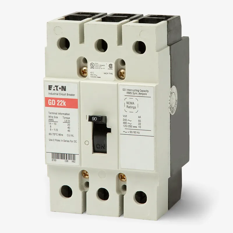 Eaton / Cutler-Hammer GHC3090 - 90A 3 Pole Molded Case Circuit Breaker Fan Favorite