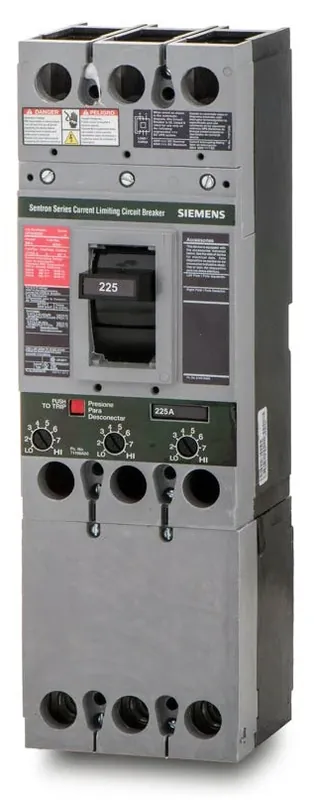 Crafted Siemens CFD63B225 - 225A 3 Pole Molded Case Circuit Breaker