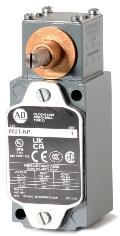 Best Choice Allen Bradley 802T-NP Limit Switch 802TNP