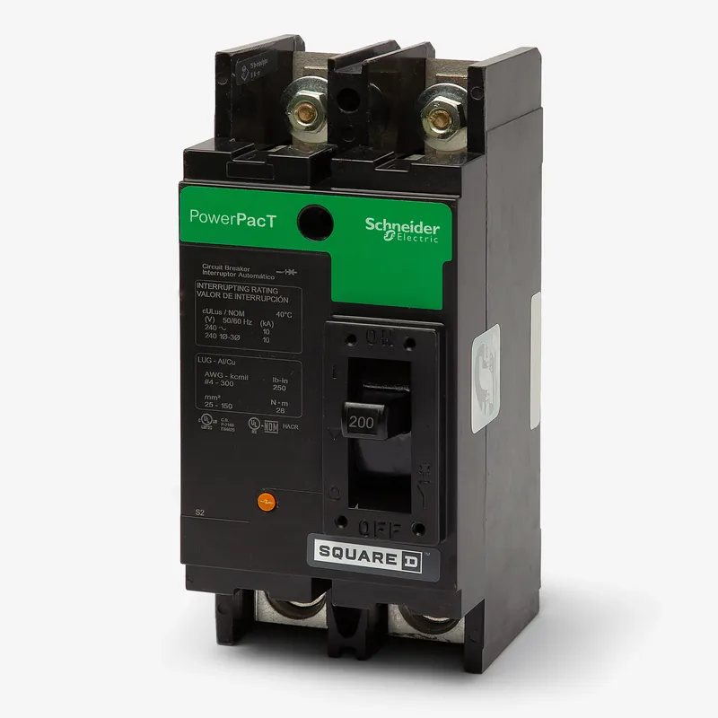 Reduced Price Square D QGP22200TM - 200A 2 Pole Molded Case Circuit Breaker