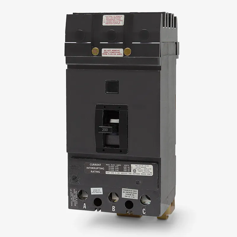 Luxury Square D KAB36200 - 200A 3 Pole Molded Case Circuit Breaker