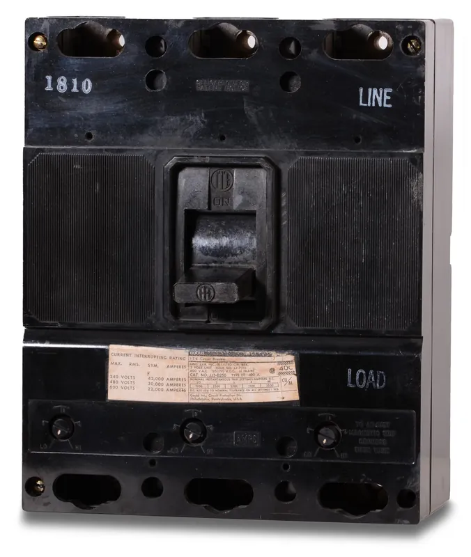 Siemens / ITE JJ3B250 - 250A 3 Pole Molded Case Circuit Breaker Limited Time