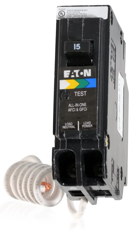 Eaton / Cutler-Hammer BRN115A1CS - 15A Dual Function Miniature Circuit Breaker Special Discount