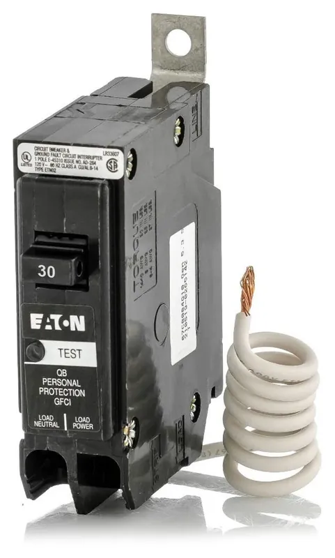 Eaton / Cutler-Hammer QB1030GF - 30A GFCI Miniature Circuit Breaker High Quality