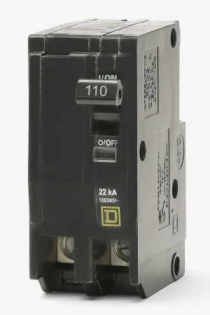 Square D QO2110VH - 110A 2 Pole Miniature Circuit Breaker Same Day Shipping