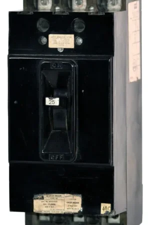 Federal Pacific NF631025 - 25A 3 Pole Molded Case Circuit Breaker Time-Limited