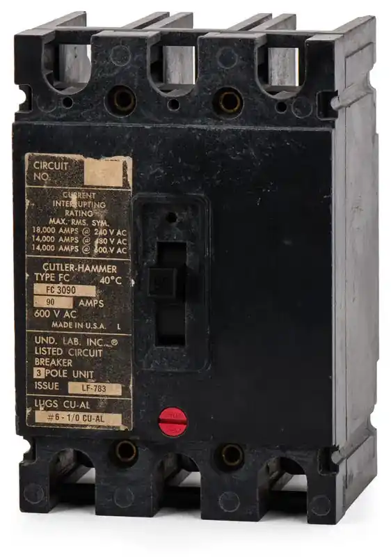 In Demand Eaton / Cutler-Hammer FC3090 - 90A 3 Pole Molded Case Circuit Breaker