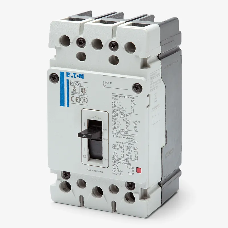 Price Cut Eaton / Cutler-Hammer PDG13M0045TFFJ - 45A 3 Pole Molded Case Circuit Breaker