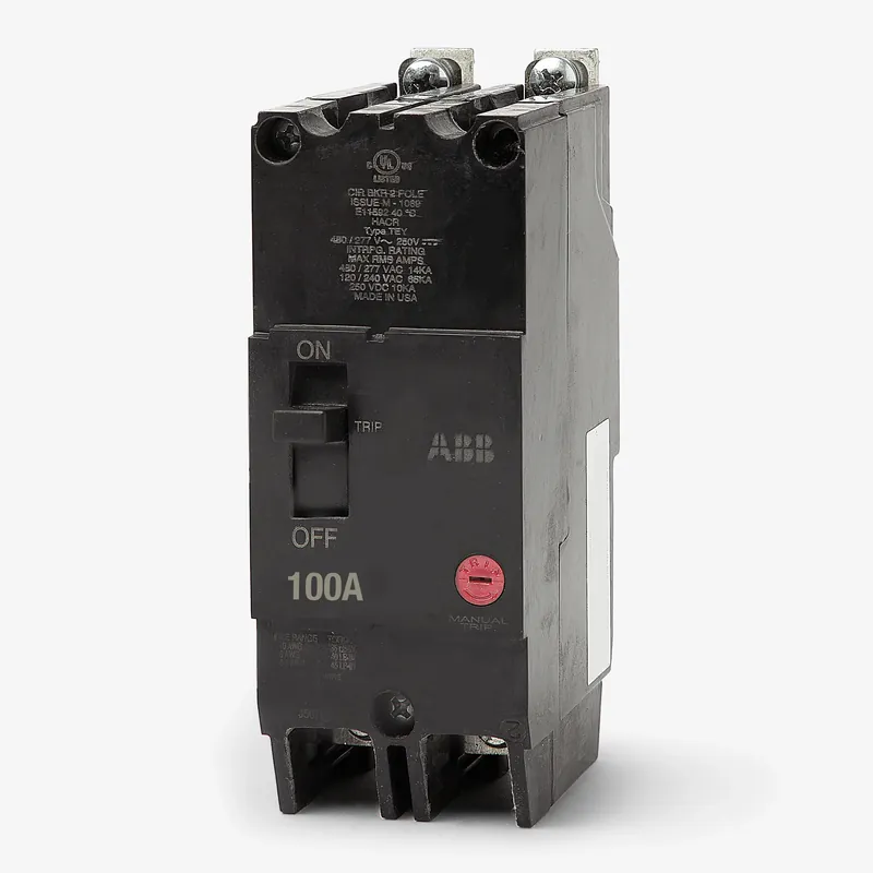 ABB / General Electric TEYF2100 - 100A 2 Pole Miniature Circuit Breaker Buy Online