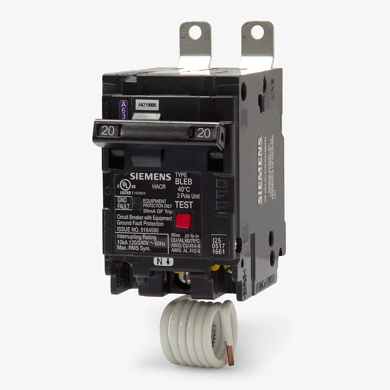 Siemens B220EG - 20A GFEP Miniature Circuit Breaker Brand New