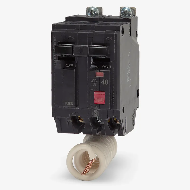 Popular ABB / General Electric THQB2140GFT2 - 40A GFCI Miniature Circuit Breaker