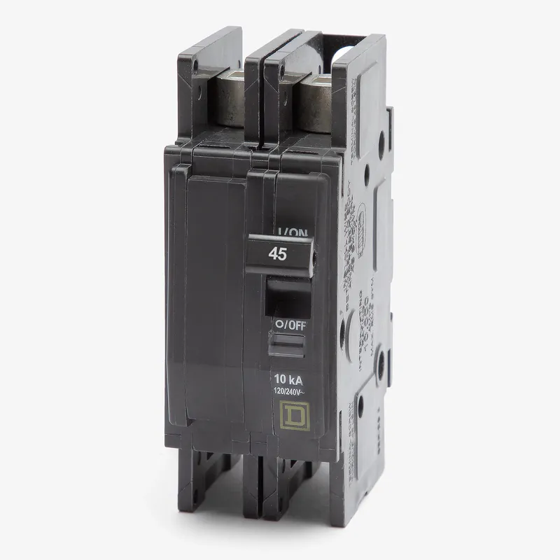 Genuine Square D QOUR245 - 45A 2 Pole Miniature Circuit Breaker