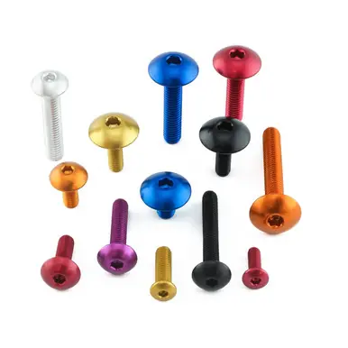 Fast Shipping M6 Aluminium Dome Head Bolts