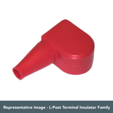 439N5V02 VTE - Red V2-95 L-Post Terminal Insulator Super Sale